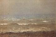 Levitan, Isaak Bank of the means sea china oil painting reproduction